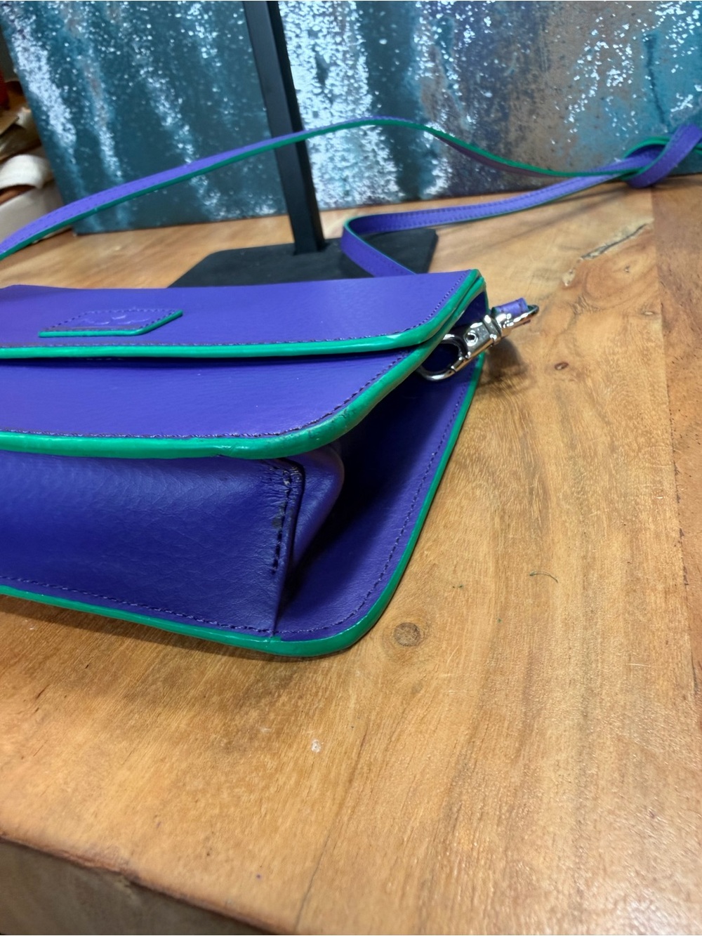 Baekgaard 2010s Dopamine Dressing Leather Crossbody NWOT - Picture 8 of 16